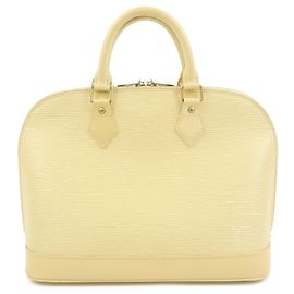 Louis Vuitton Alma Epi Leather PM Beige