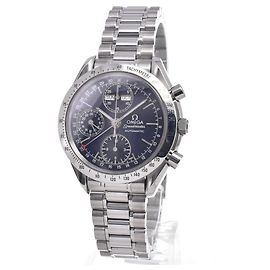 Omega Speedmaster Triple Calendar Chronograph Automatic Stainless Steel 39 Outro