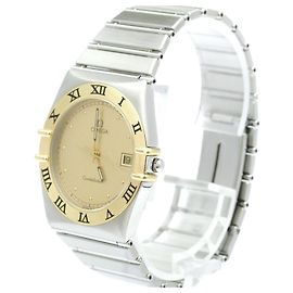 Omega Constellation Quartz Aço Inoxidável e Ouro Amarelo 33 Outro