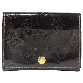 Portabiglietti Louis Vuitton Monogram Empreinte Leather medium Bordò