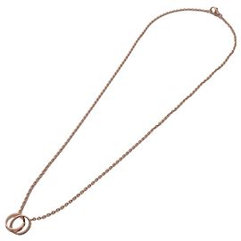 Cartier Love Interlocking 18K Rose Gold Doré