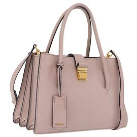 Miu Miu Madras Convertible Compartment Leather Medium Beige