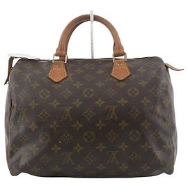 Louis Vuitton Speedy Monogram Canvas 30 Marrom