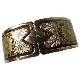 Michaela Frey Pulseira Rígida Esmaltada Folheada a Ouro Sun Flower Dourado Outro