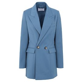 Autre Marque IVY & OAK Blue Wool Double-Breasted Blazer Blue