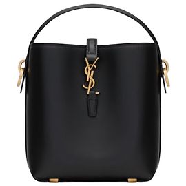 Autre Marque Borsa Saint Laurent Le 37 Mini in pelle nera Nero