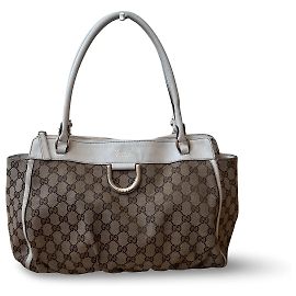 Borsa a tracolla Gucci GG Canvas e pelle Altro