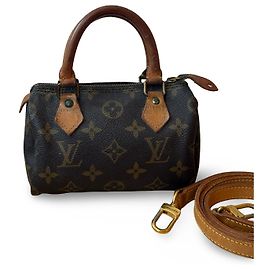 Louis Vuitton Nano Speedy Bege