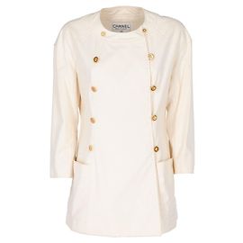 Vestes pour femmes Chanel Blanc