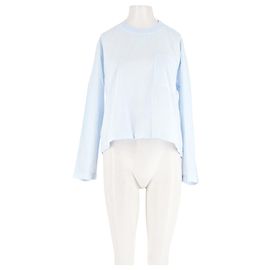 Autre Marque T-shirt XIRENA azul claro de manga comprida com bolso Azul