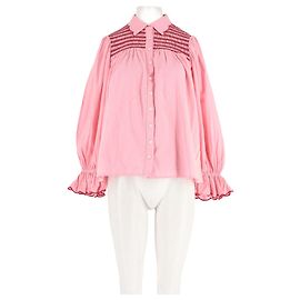 Autre Marque Chemise en coton rose Rose
