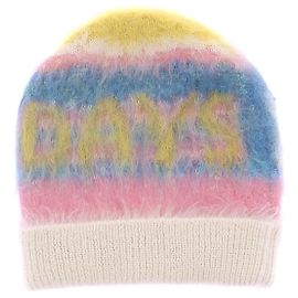 Céline Gorro multicolorido em mohair e alpaca Multicor