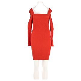 Autre Marque Vestido de seda rojo OPERA SPORT Roja