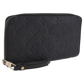 LOUIS VUITTON Monogram Empreinte Portefeuille Wallet Ron M93435 Otro