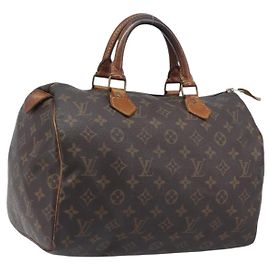 LOUIS VUITTON Monogram Speedy 30 Hand Bag M41526 LV Altro