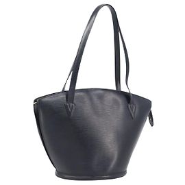 LOUIS VUITTON Epi Saint Jacques Shopping Bag Black M52272 LV Autre