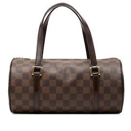 Louis Vuitton Brown Damier Ebene Papillon 26 Brown