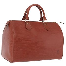 Louis Vuitton Speedy Epi Leather 30 Marron