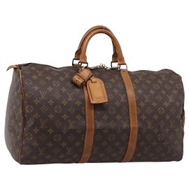 Louis Vuitton Keepall Monogram Canvas 50 Braun