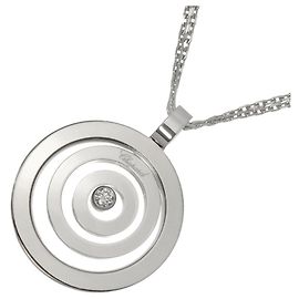 Collier Chopard Happy Spirit Diamants Doré
