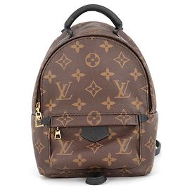 Louis Vuitton Monogram Palm Springs Mini Backpack Black