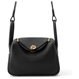 Hermès Sac à main Hermes Lindy Mini Noir