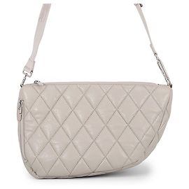 Burberry Medium Leather Shoulder Bag Grey