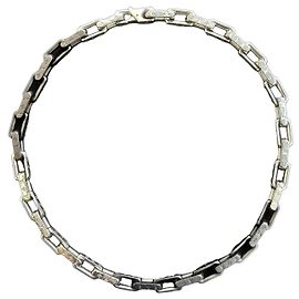 Colar de corrente Monogram Louis Vuitton Prata