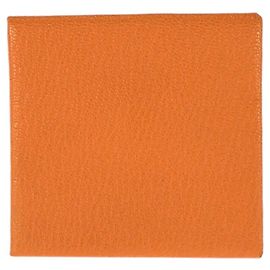 Hermès Hermes Bastia Chevre Coin Case Orange