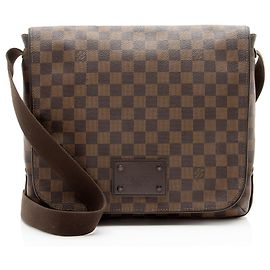 Louis Vuitton Damier Ebene Brooklyn MM Messenger Marron