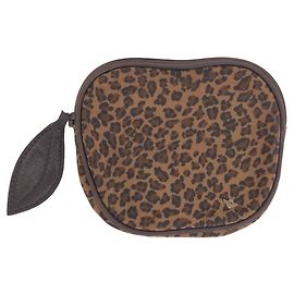 Bolsa de Nylon Leopardo Bottega Veneta Marrom