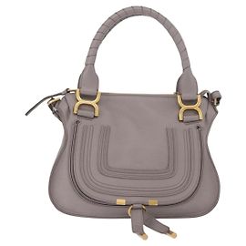 Chloé Chloe Marcie Satchel Leder Medium Braun