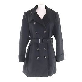 Cappotto in lana BURBERRY Nero