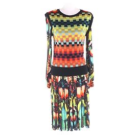 Autre Marque Vestido de rayon Jean-Paul Gaultier Multicor