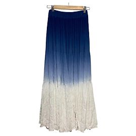 Autre Marque DOUBLE STANDARD CLOTHING Gradation Long Skirt Blue Other