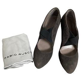 Autre Marque Botas de camurça Fabio Rusconi Marrom Castanho escuro