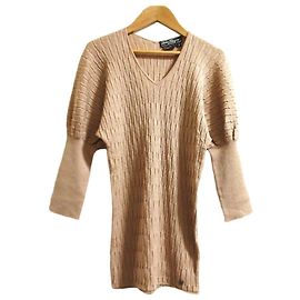 Pull en maille Gancini Salvatore Ferragamo Rose