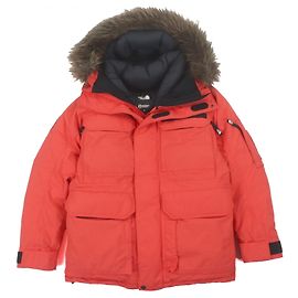 THE NORTH FACE Southern Cross Parka Nylon Down Jacket Orange