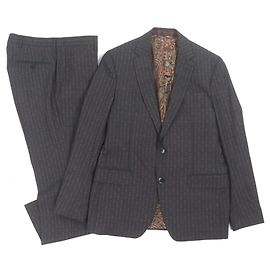 Conjunto de dos piezas de lana ETRO Castaño Naranja