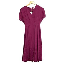 Autre Marque Vestido JILL STUART EndyROBE Rebecca Ponte Marrom Bordeaux
