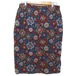 Missoni Flower Pattern Mohair Alpaca Blend Knit Skirt Multiple colors