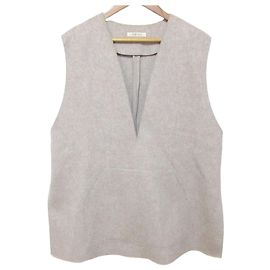 Autre Marque Plage WO Pullover Weste Beige Andere