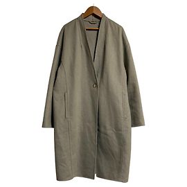 Autre Marque Banana Republic Langer Mantel Grün Hellgrün