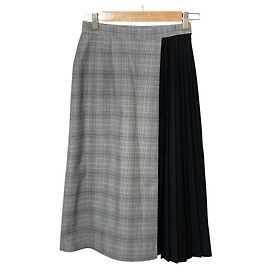 Autre Marque AMACA Pleated Combo Skirt Black Other