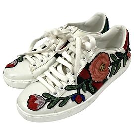 Gucci Ace Embroidery Low Sneaker Branco Outro