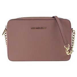 Bolsa de Ombro Michael Kors em PVC Marrom Outro