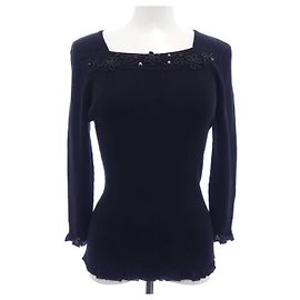 Autre Marque Courreges Strick-Top Schwarz