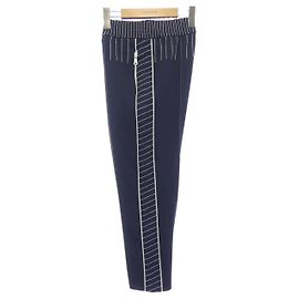 Pantalons Valentino Bleu Bleu Marine