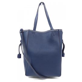 Autre Marque Bolsa J&M DAVIDSON BELLE M WITH STUDS Azul Azul marinho