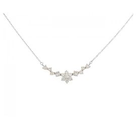 Autre Marque Collana di diamanti PT900 PT850 Argento